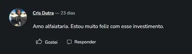 Depoimento Alfaiataria 1