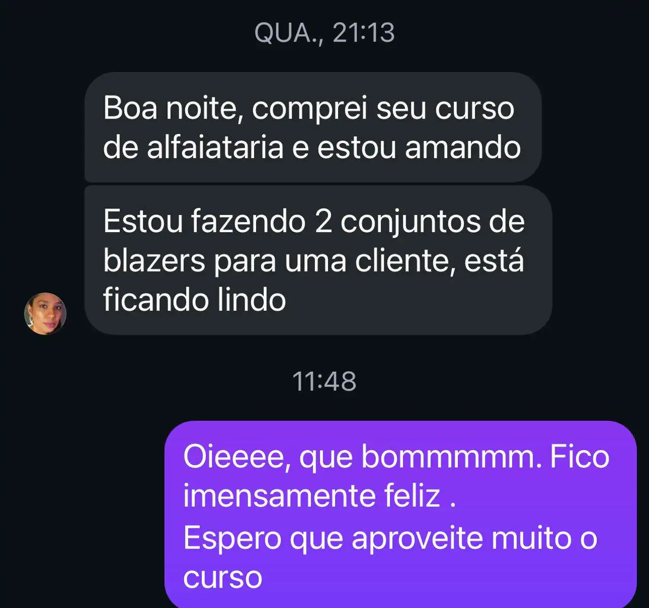 Depoimento Alfaiataria 13